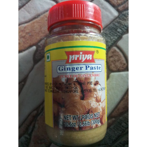 

PRIYA GINGER PASTE 300 GRAM