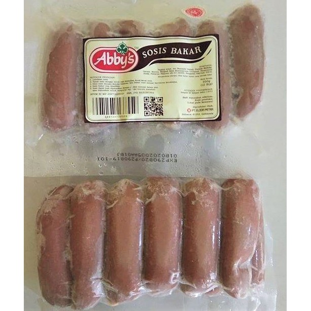 ABBYS SOSIS BAKAR 12BIJI 500GR