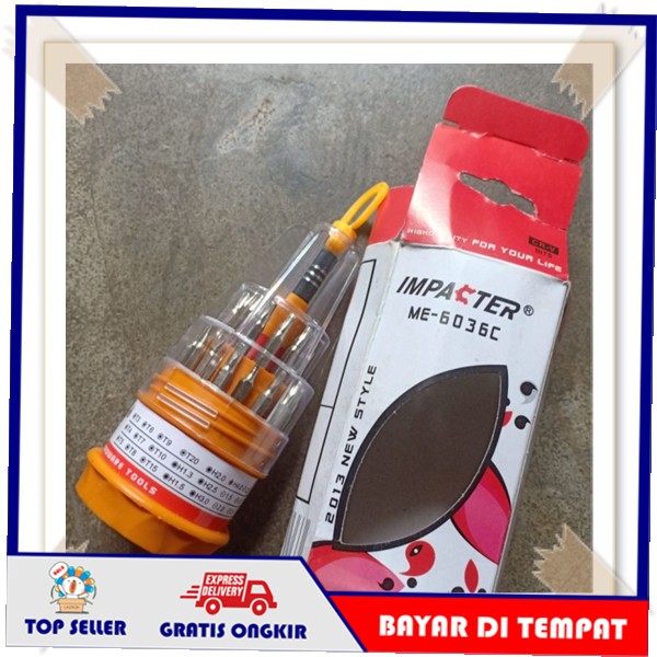 Obeng 1 Set HP Lengkap 31 in 1 Screwdriver Elektronik Laptop HP 0488 Paket Tool L Y T Komplit Magnet