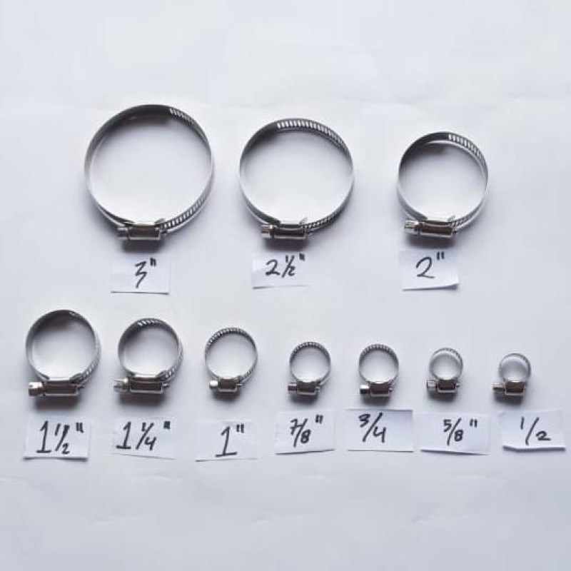 Stainless Klem Selang / Hose Clamp Ukuran besar