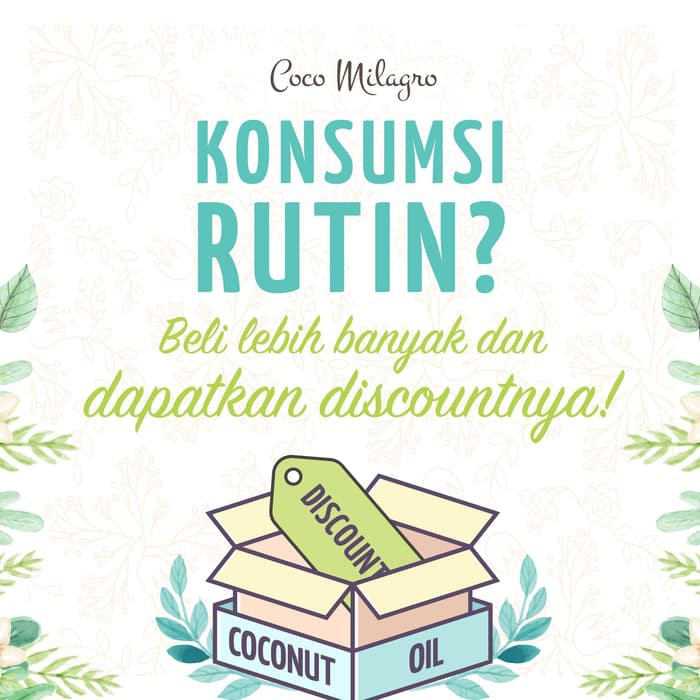 

250ml COCO MILAGRO Extra Virgin Coconut Oil - 100% Minyak Kelapa PROMO