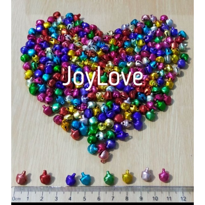 klintingan kerincingan lonceng bel kecil isi 6 pcs