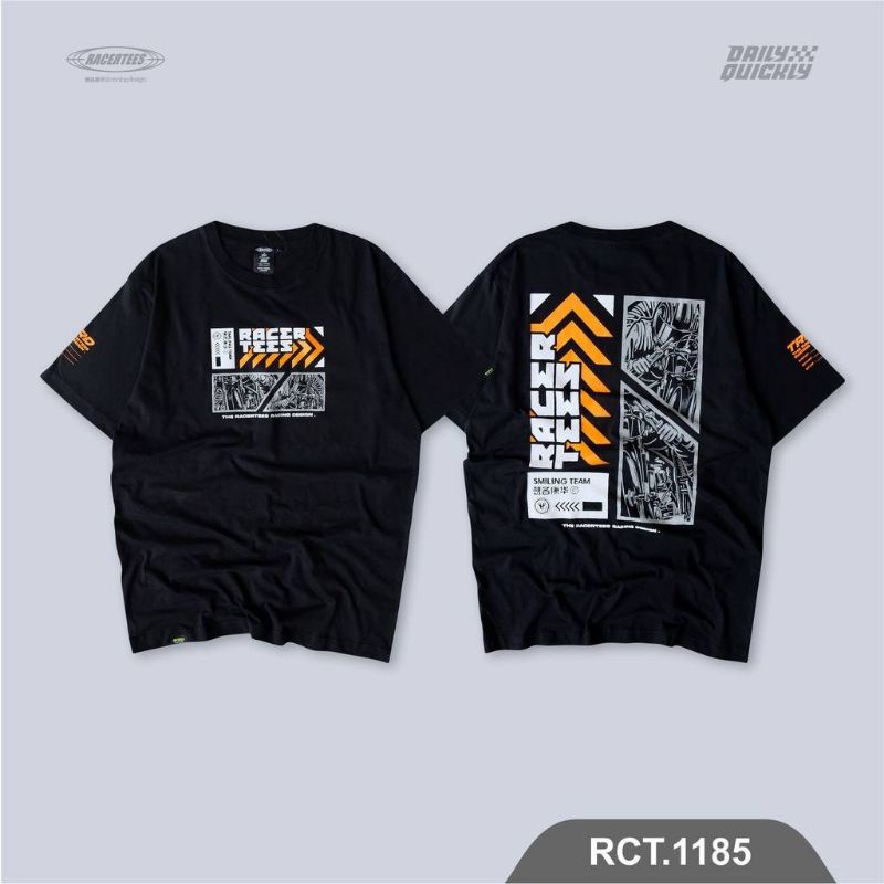 KAOS RACERTEES RCT 1185 FREE STICKER BISA COD