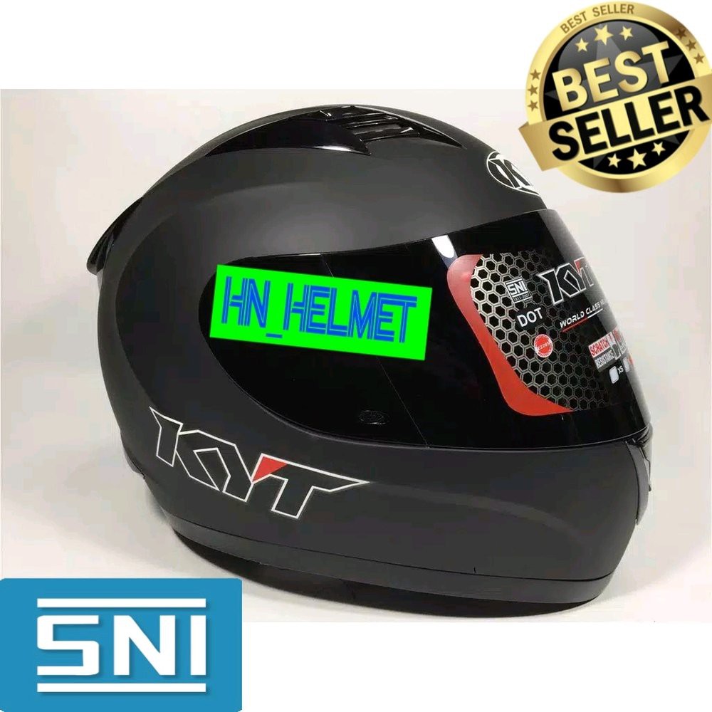 Helm sepeda full face kyt original pria wanita dewasa standart sni