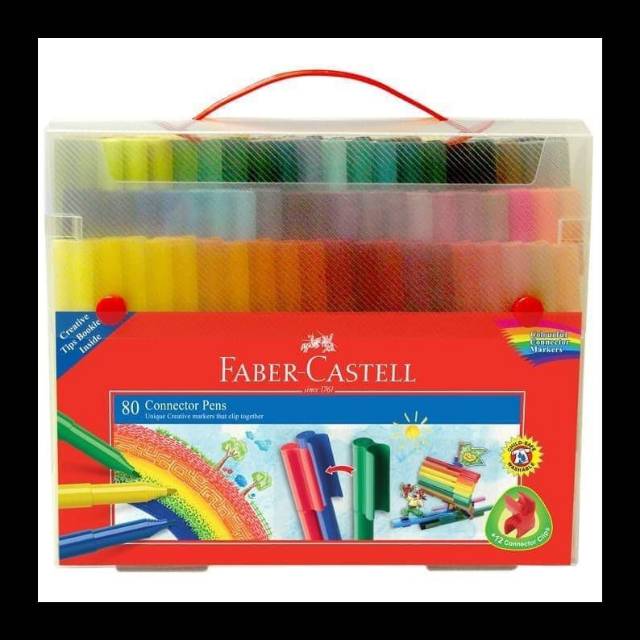 

Connector Pen 80 Warna Faber Castell