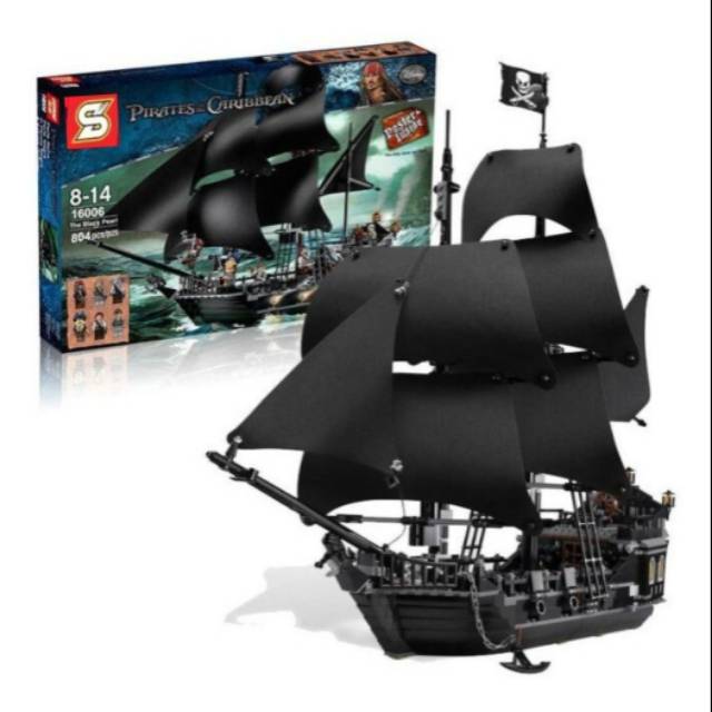 lego black ship