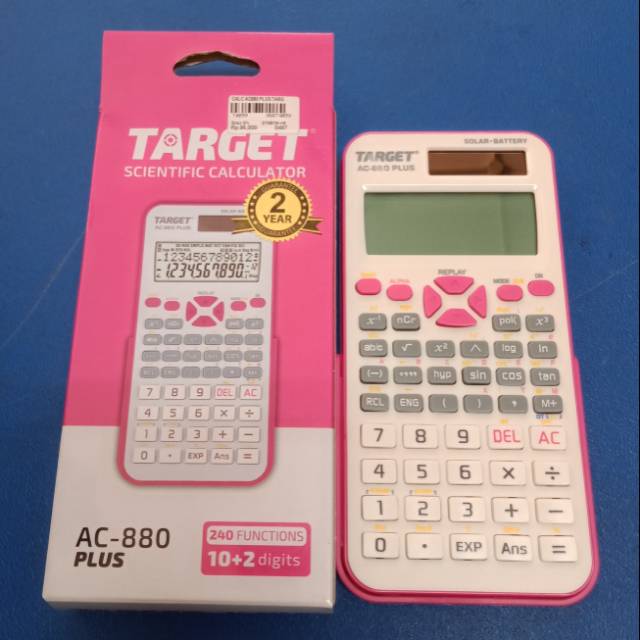 

Scientific Calculator AC 880 Plus Target