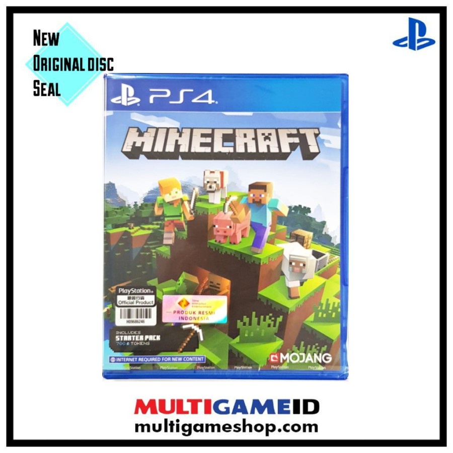 PS4 Minecraft Starter Pack Collection Reg 3