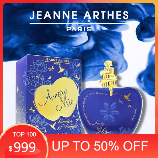 Parfum Wanita Cewek Original Jeanne Arthes Amore Mio Garden Of Delight Women EDP 100 ml Product