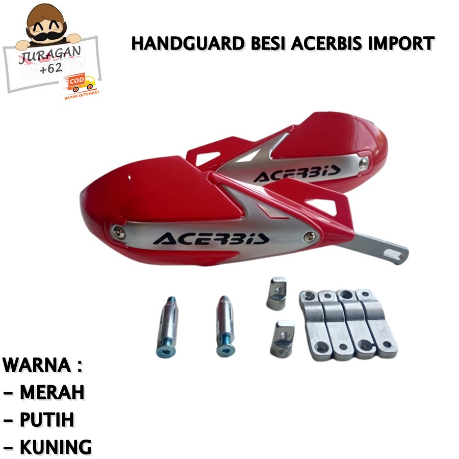 HANDGUARD HAND GUARD ACERBIS BESI KLX CRF WR SUPERMOTO MOTOR UNIVERSAL