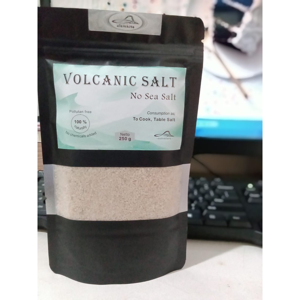 

Volcanic Salt 250 gram