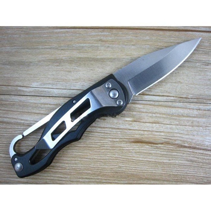 Pisau Saku Lipat Portable Camping Knife Survival Tool 440C