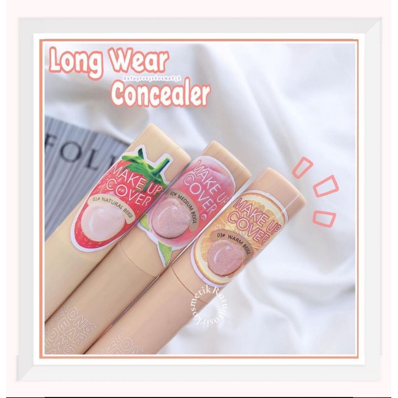 PROMO ECER!!!CONCEALER FRUIT MAKE UP COVER KISS BEAUTY NO.68183