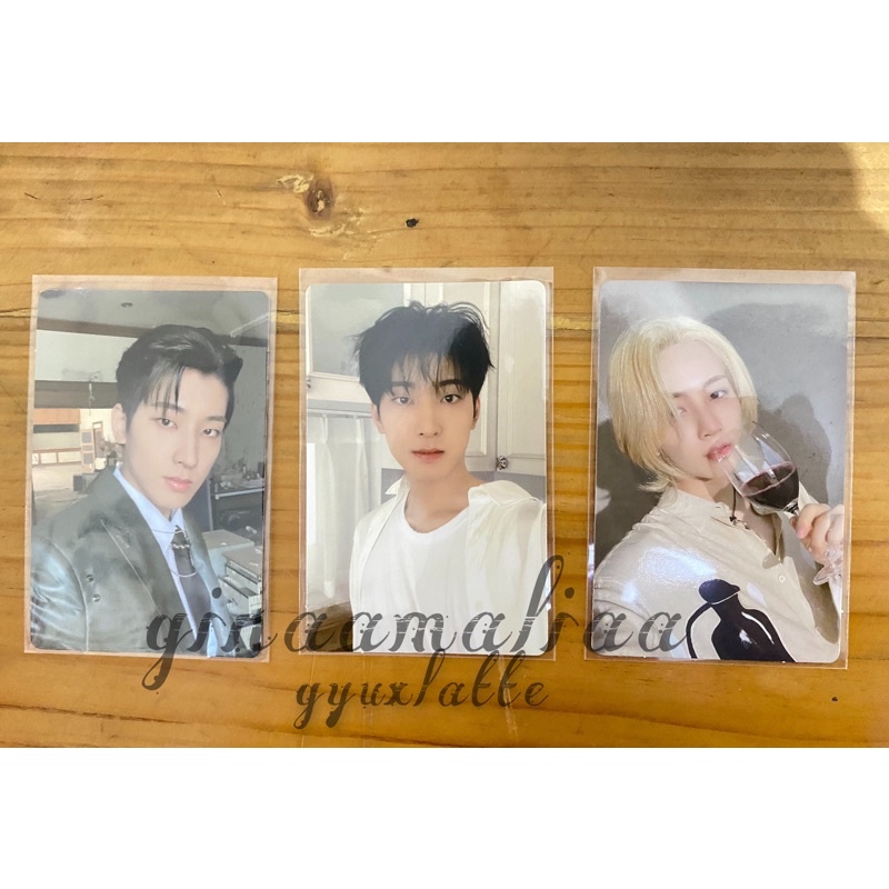 PC PHOTOCARD SEVENTEEN WONWOO JEONGHAN AMER SEVENTEEN ATTACCA OP1 OP3