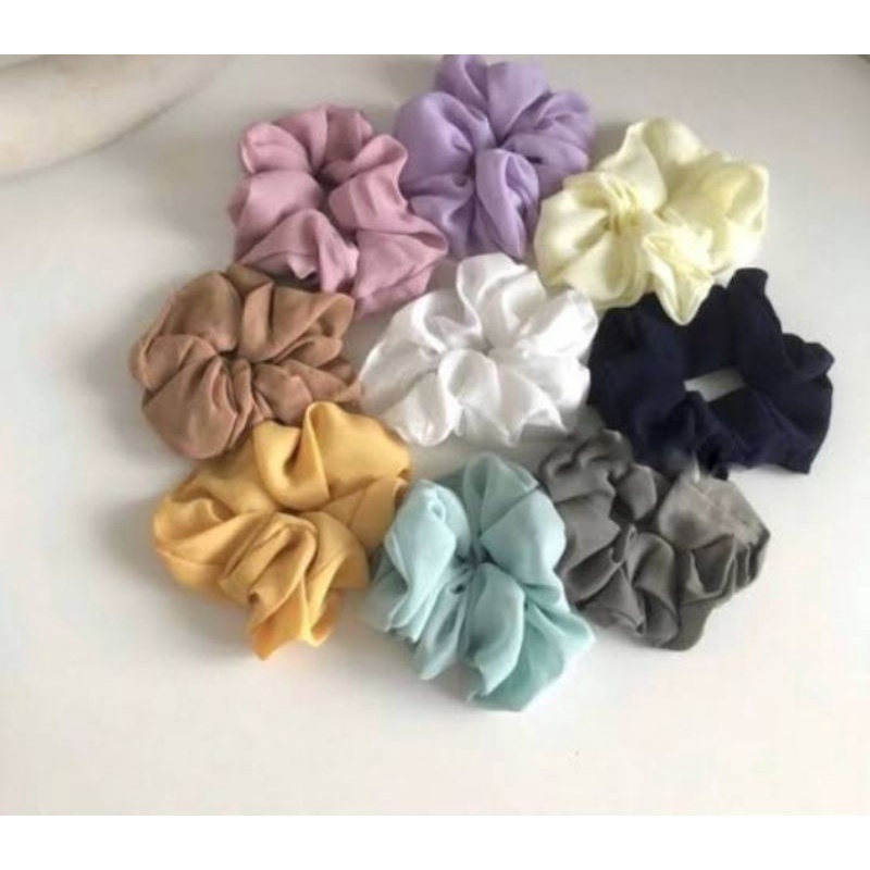 READY STOCK Hijab instan segitiga renda JIilbab Instan Segiempat Jilbab Instan Segitiga pita-Scrunchie