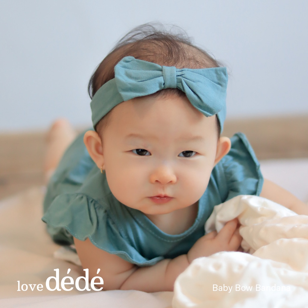 Baby Bow Bandana Lovedede Bando Pita Bayi Lucu KOREAN BANDANA MARYROSE ROSALIE