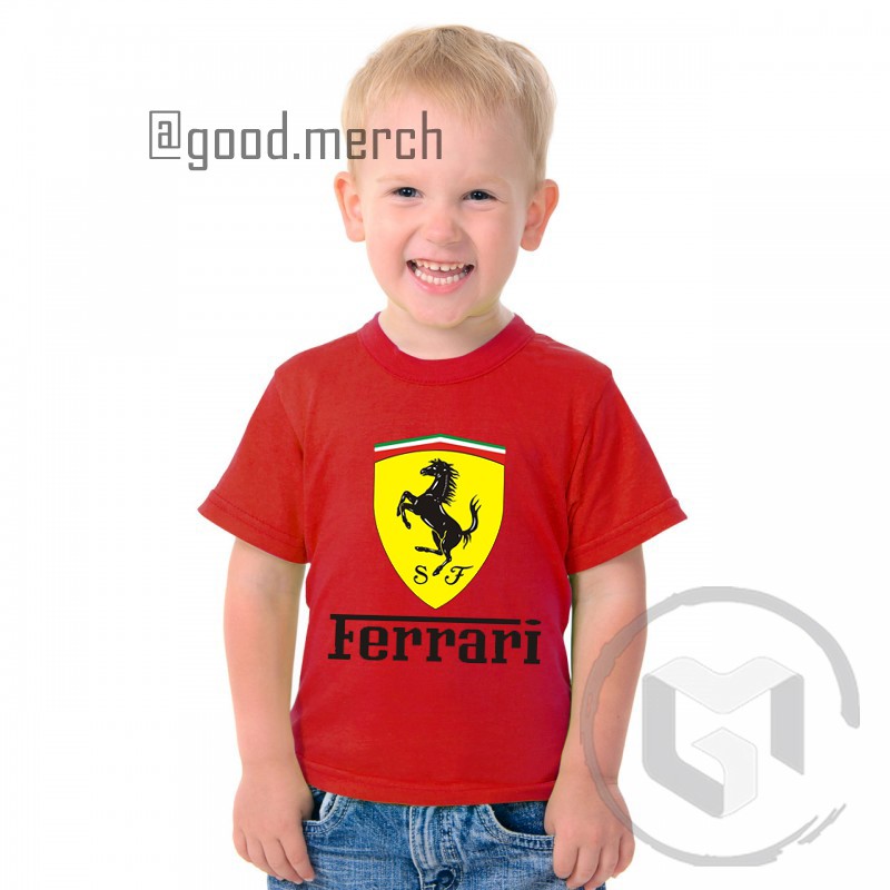 KAOS ANAK FERRARI
