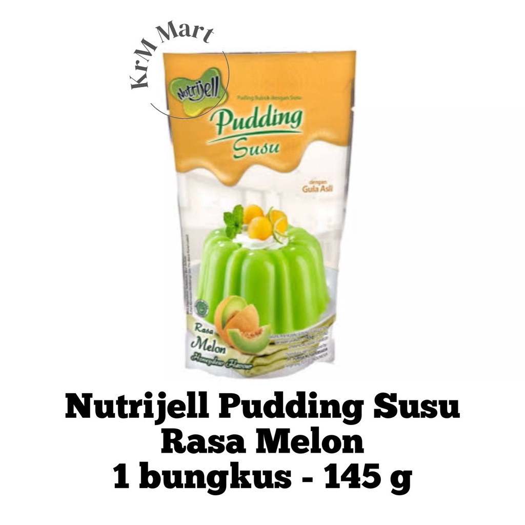 

Nutrijell Pudding Susu rasa Melon 145 gr puding nutrijel