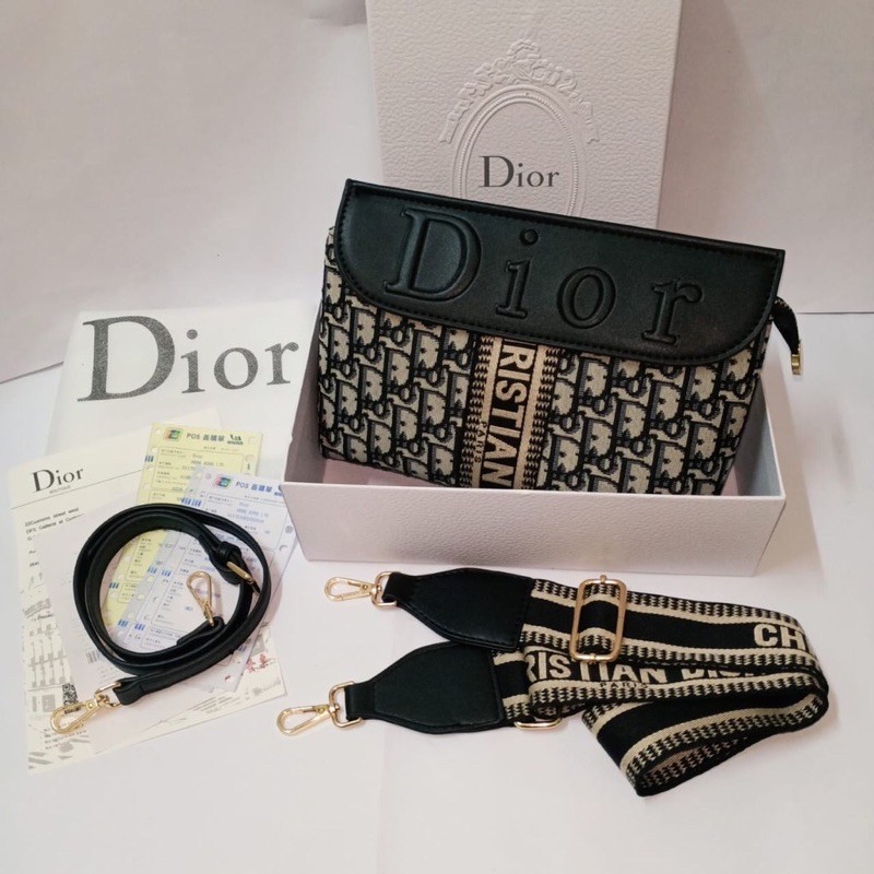 Tas wanita branded import cristian dior