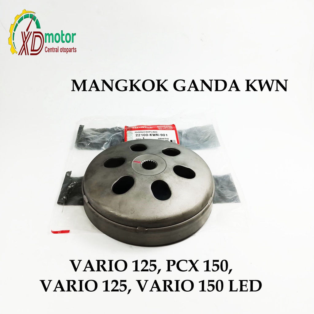 MANGKOK GANDA KWN HONDA VARIO 125, VARIO 125 LED, KUALITAS ASLI ORI