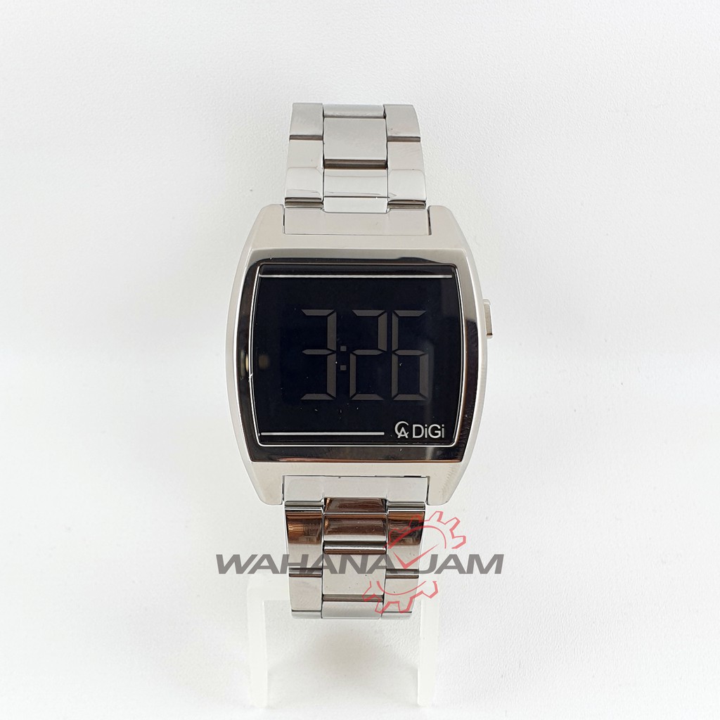 Alexandre Christie AC 9229 LH BSSBA / Jam Tangan Wanita AC9229 Digital Silver Rantai Murah Original