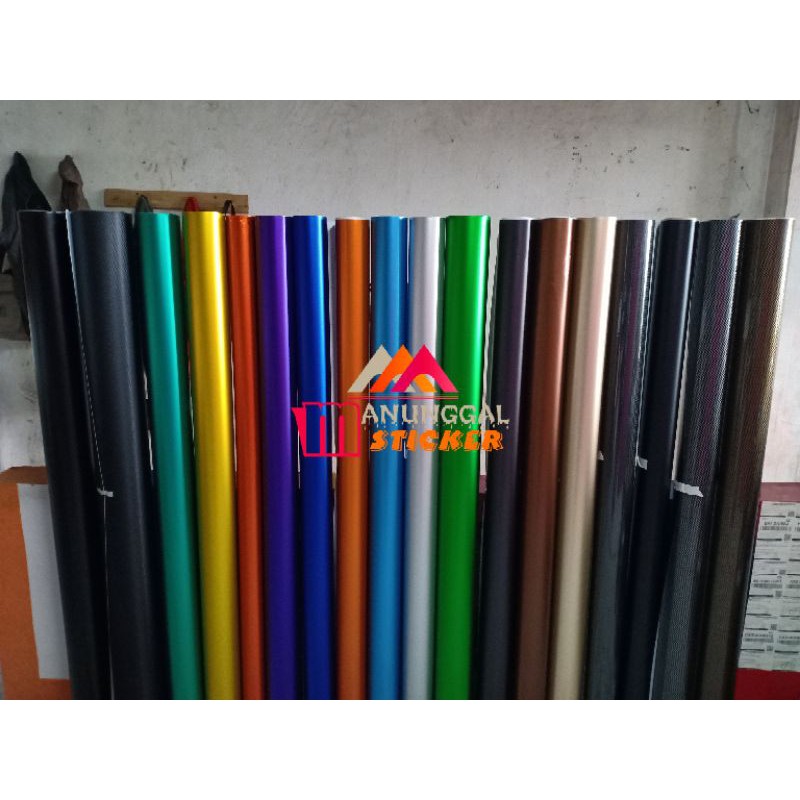sticker metalik doff / matte krom sticker wraping mobil