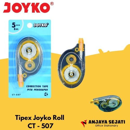 

Tipex Roll Joyko CT - 507 | Tipex Kertas | Perlusin (isi 12pcs)