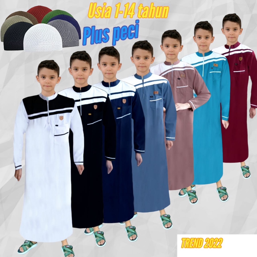 AS-SALAF/gamis anak new motif/gamis new arrival