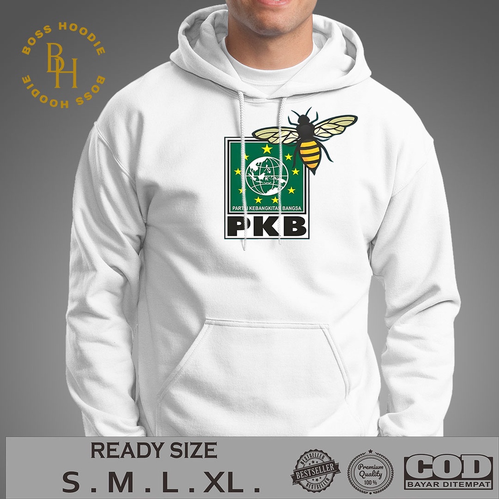 Hoodie Partai Kebangkitan Bangsa PKB Lebah Logo Sweater Distro