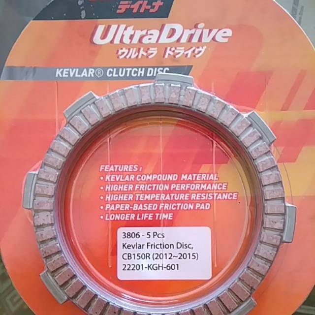 Kampas kopling kevlar daytona CBR 150 CB 150 r CS1