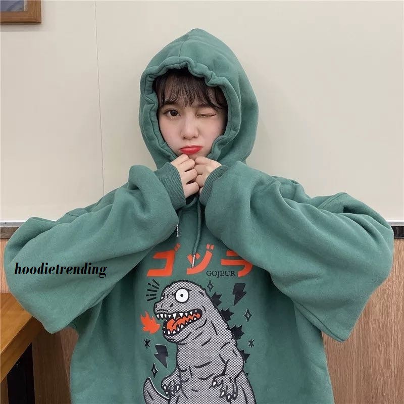 HODISO - Godzilla Japan Hoodie Jumper Pullover