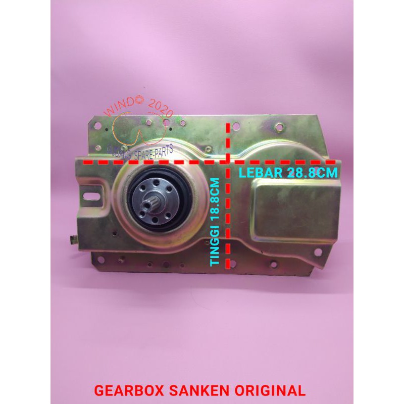 GEAR BOX MESIN CUCI SANKEN ORIGINAL | GEARBOX 1 TABUNG | GIRBOX | GERBOX TOP LOADING UMUM UNIVERSAL