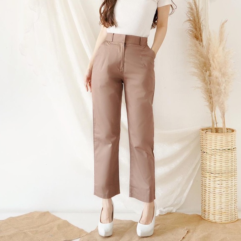 V322 Cecilia Pants - 4 Color &amp; 2 Size