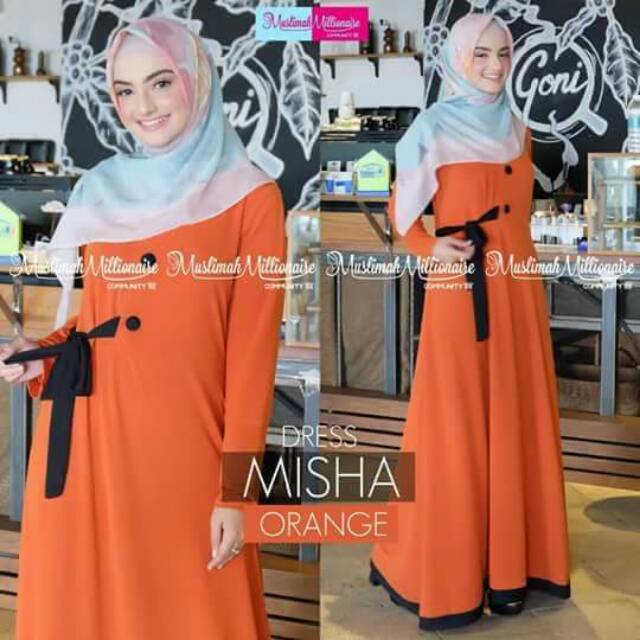 Dres Misha bahan Jersey korea