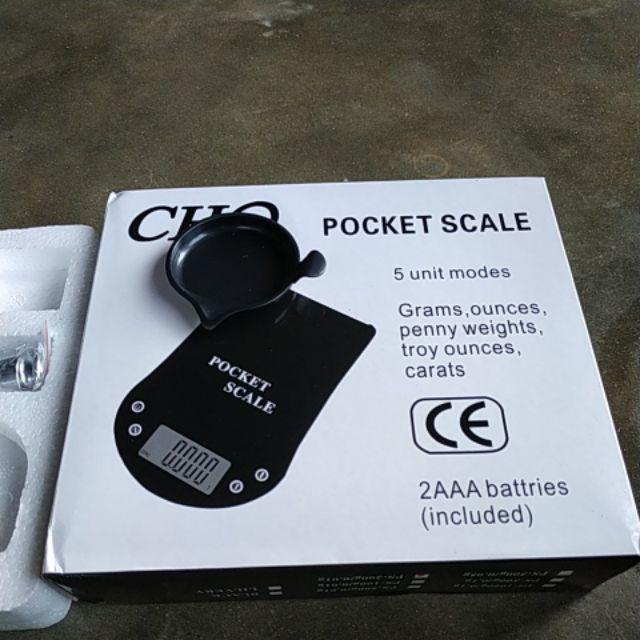 Timbangan Emas Pocket Digital Chq