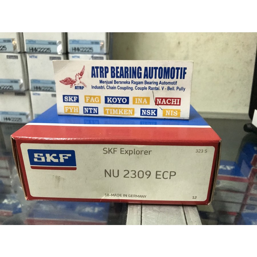 CYLINDRICAL ROLLER BEARING NU 2309 ECP SKF NU2309 ECP 45X100X36