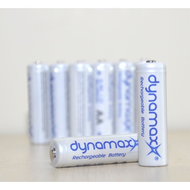 0418 Baterai Cas Dynamax 1000mAh Size AA Rechargeable