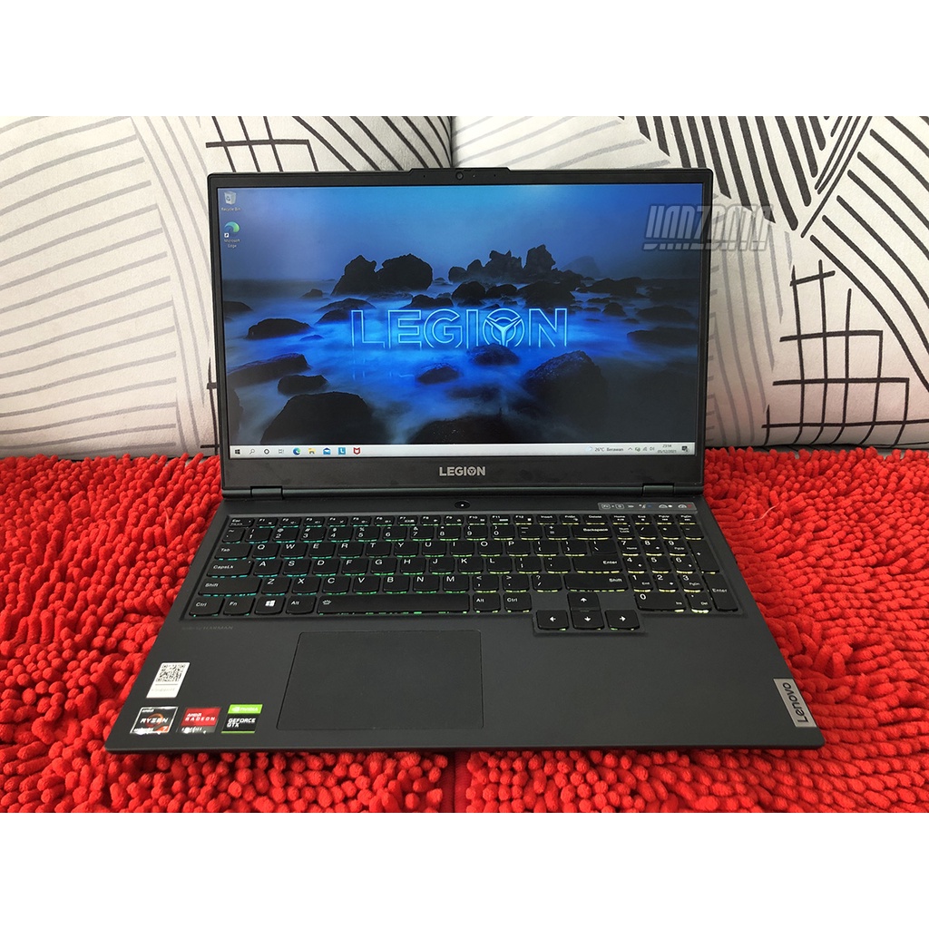 LENOVO LEGION 5, Ryzen 7 4800H, GTX 1650Ti, RAM 16 Gb, SSD 512 Gb