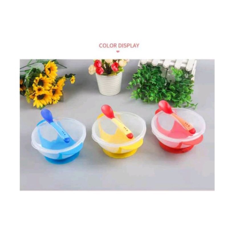 set mangkok tutup bayi