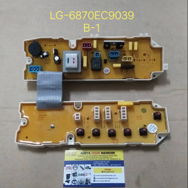 pcb mesin cuci LG - 9039B-1 / modul mesin cuci LG - 9039B-1