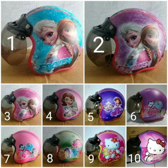HELM BOGO ANAK TANGGUNG / HELM ANAK / HELM ANAK BOGO
