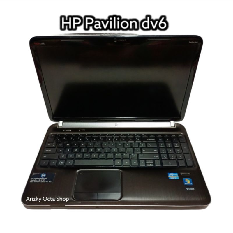 Laptop Hp Pavilion DV6 Core i7 DUAL VGA Ram 4GB HDD 320GB Webcam HDMI NUMERIK 15Inch