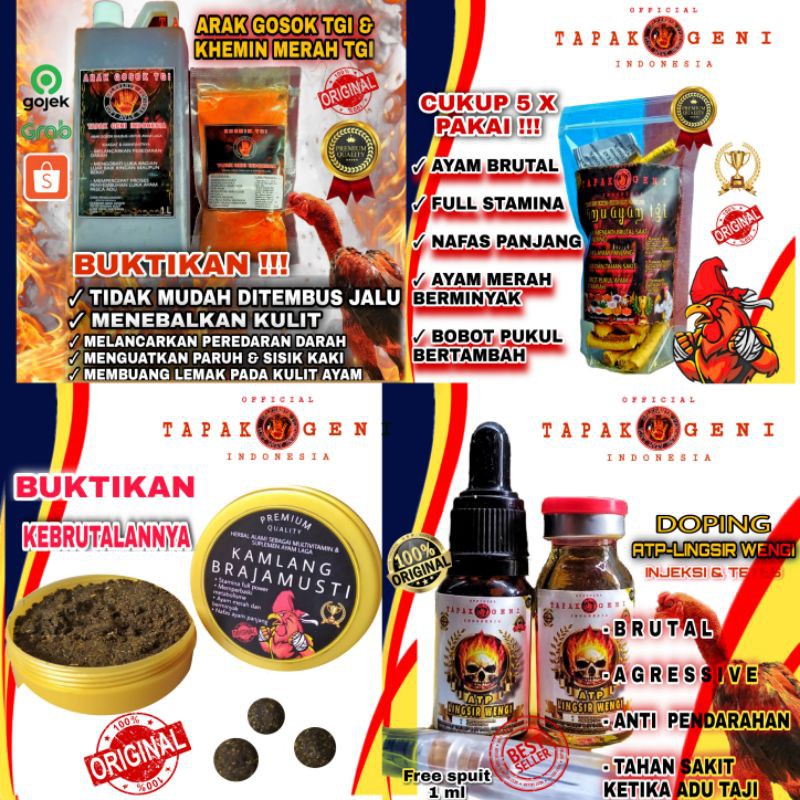 Beli Paket Platinum Perawatan Ayam Laga Doping Kamlang Jamu Arak Gosok Khemin Seetracker Indonesia