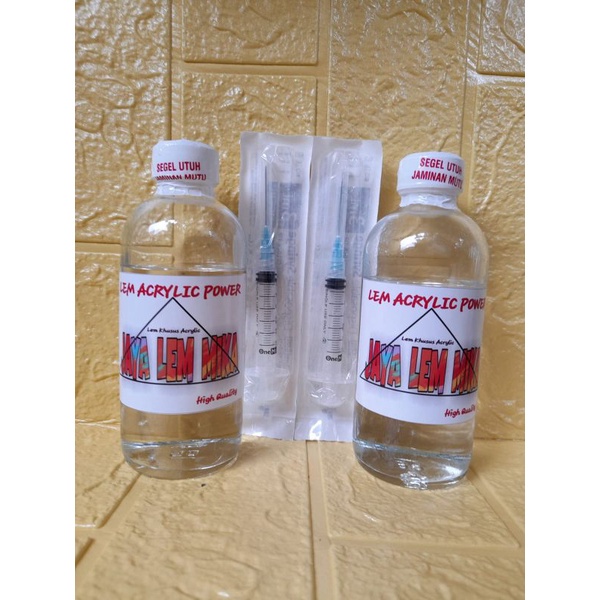 

Baru Lem Acrylic Type High 250Ml/Lem Akrilik