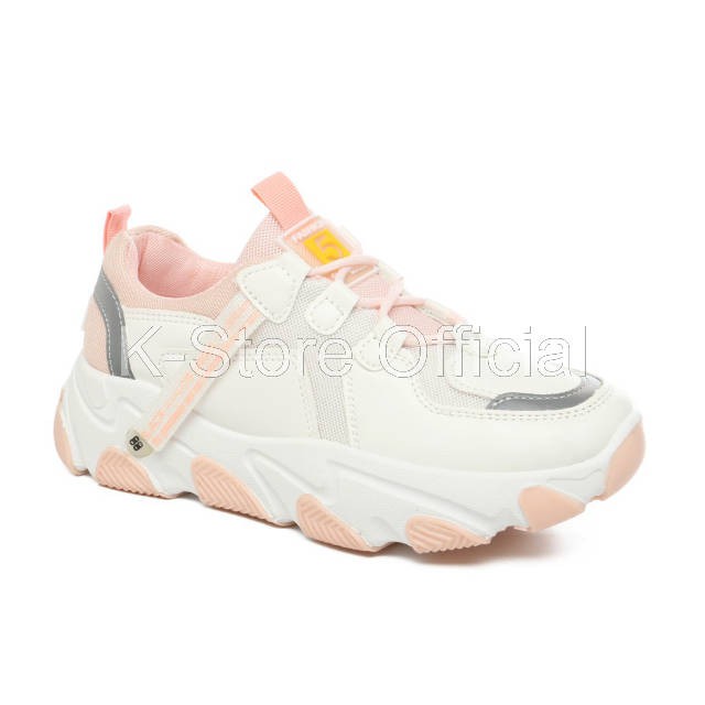 K-Store Official - PVN Dasom Sepatu Sneakers Wanita Putih Sport Shoes 306