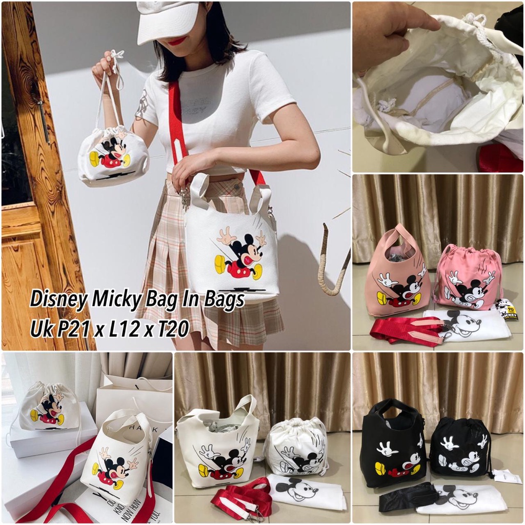 READY DISNEY BAG IN BAGS | TAS SELEMPANG DISNEY | TAS SERUT