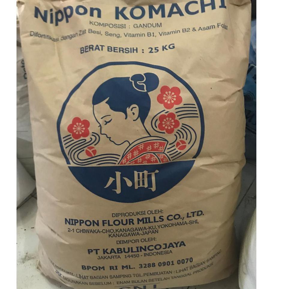

Terbaru 6PPZF Tepung Komachi Terigu Komachi / Komachi Bread Flour 1kg 100