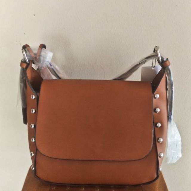 NEW Unused Mango ORIGINAL Brown Slingbag / Tas Selempang Coklat Mango Original Masih Terbungkus