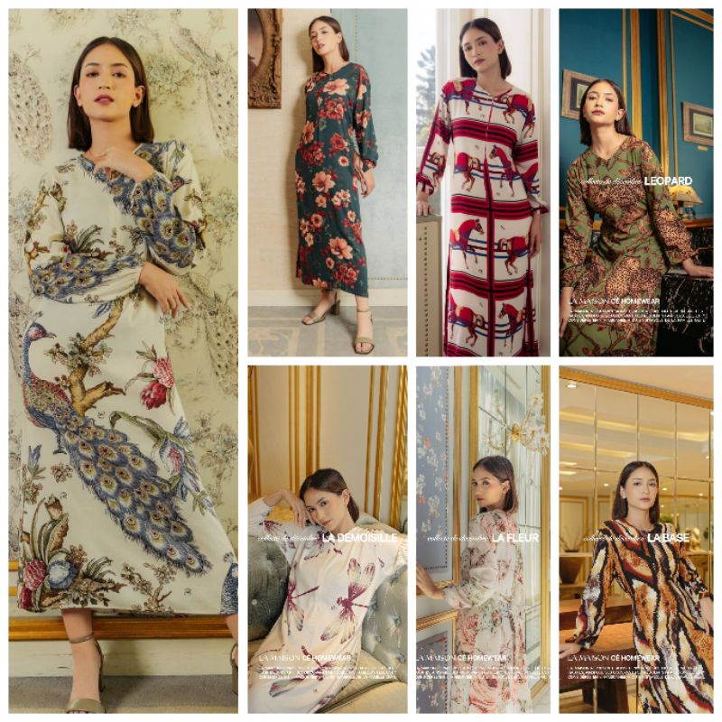 La Maison - Ce Homewear - Daster Panjang - Daster Pendek