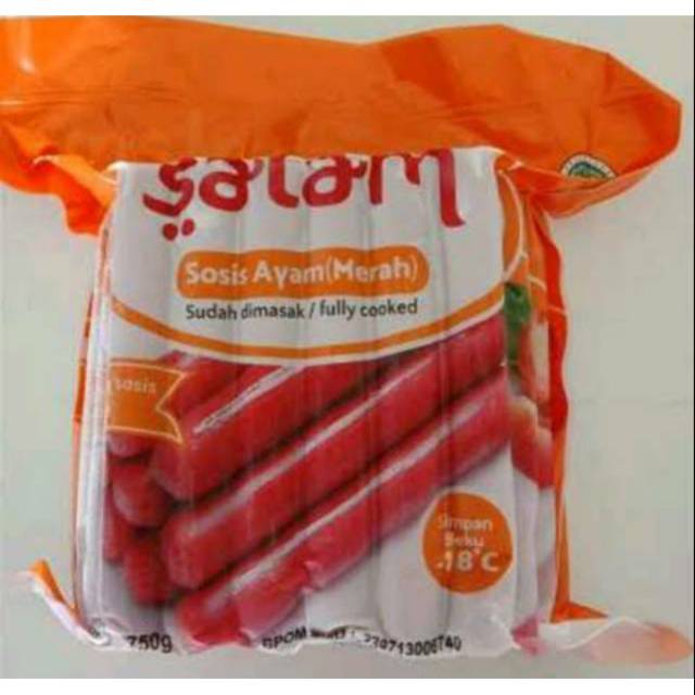 

Salam sosis ayam merah 750gr isi 30pcs